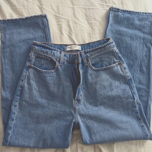 Abercrombie & Fitch vintage straight high rise 26 short - Picture 4 of 6